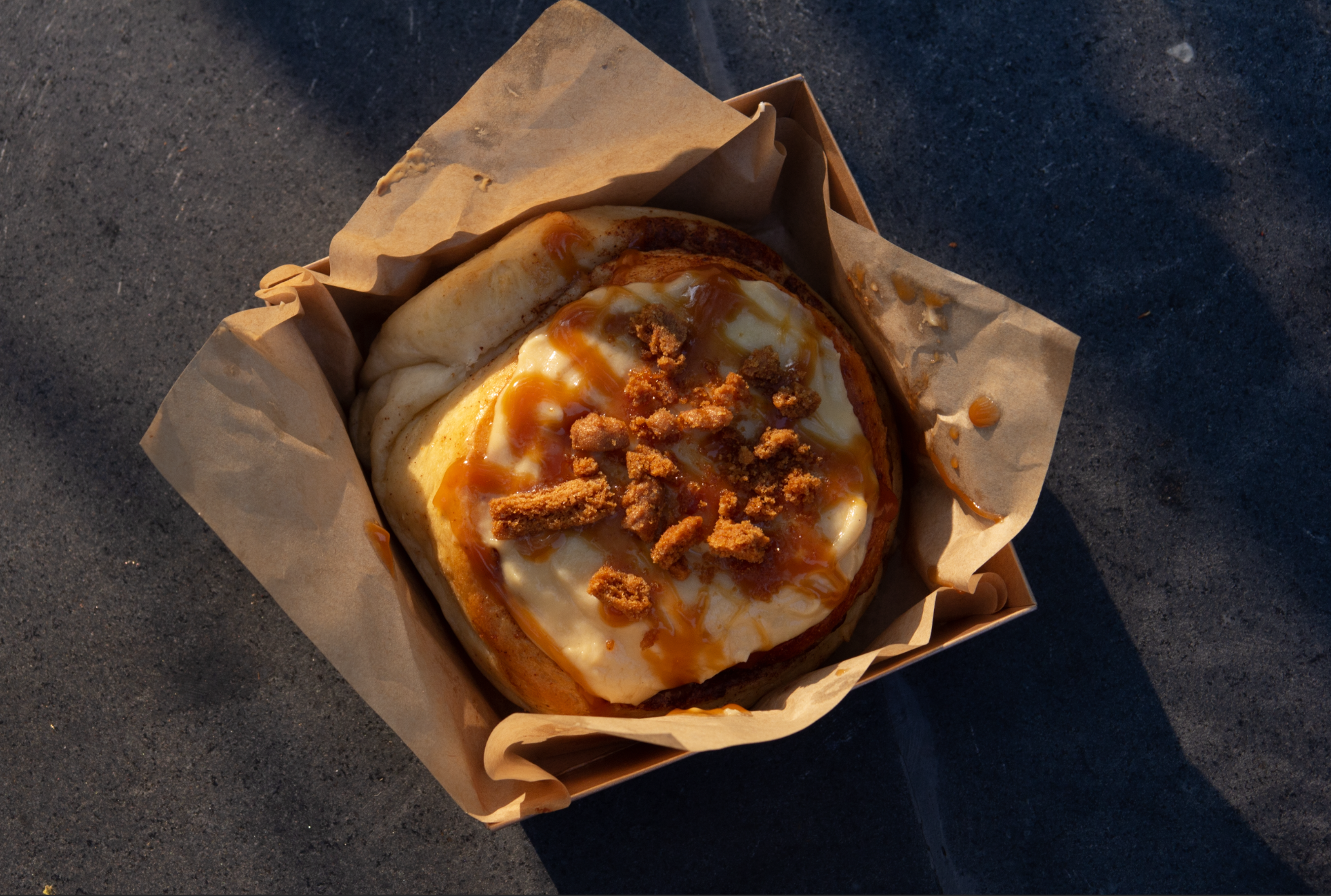 Golden Drizzle Cinnaroll